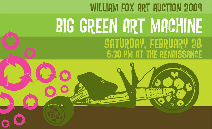 Fox Art Auction 2008 Logo
