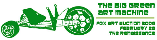 Fox Art Auction 2008 Logo